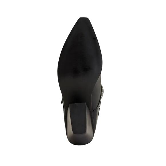 NIB! Seven7 Women's Dallas Studded Western Ankle Booties - Size 8 - Picture 6 of 9